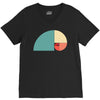 fibonacci golden ratio colorful V-Neck Tee