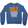 net worthy basketball Crewneck Sweatshirt