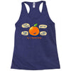 rhyming orange Racerback Tank