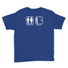 fishing   problem solved mens funny Youth Tee