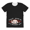 December  Peeking Out Baby Boy All Over Women's T-shirt
