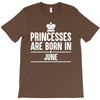 princesses are born in june T-Shirt
