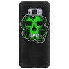 celtic green clover skull patch, irish biker patches Samsung Galaxy S8 Plus