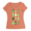 Funny Cthulhu T Shirts Women's Triblend Scoop T-shirt