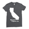 Whale's Vagina CA Ladies Fitted T-Shirt