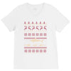 christmas ugly shark V-Neck Tee