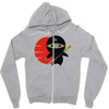 ninja star Zipper Hoodie
