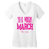 2018 Women's March On USA Women's V-Neck T-Shirt