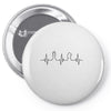 chess heartbeat Pin-back button