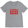 Latina Super Shero V-Neck Tee