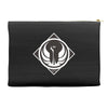 simple art logo Accessory Pouches