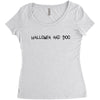 hallowee and boo Women's Triblend Scoop T-shirt