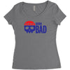 born bad Women's Triblend Scoop T-shirt