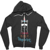 i choose to be a unicorn 2 Zipper Hoodie