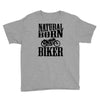 natural born biker Youth Tee