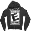 second amendment rated e for everyone Zipper Hoodie