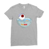 medama oyaji manga Ladies Fitted T-Shirt