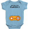 Waiting for Player 3 Gamer Baby Bodysuit
