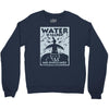 water is sacred no pipelines Crewneck Sweatshirt