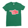 look late Ladies Fitted T-Shirt