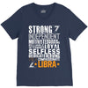 Strong Independent Motivated Libra V-Neck Tee