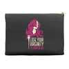 hair stylist virginity Accessory Pouches