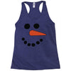 frosty snowman Racerback Tank