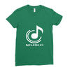 music3 Ladies Fitted T-Shirt