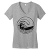 surf vibes Women's V-Neck T-Shirt