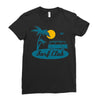 surf club Ladies Fitted T-Shirt