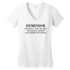 Feminism Women's V-Neck T-Shirt