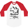 Going To The Mountains Is Going Home 3/4 Sleeve Shirt