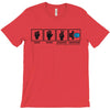 rock paper scissors hadouken T-Shirt