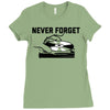 never forget (2) Ladies Fitted T-Shirt