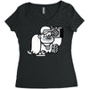 noise box Women's Triblend Scoop T-shirt