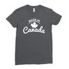 made in canada Ladies Fitted T-Shirt