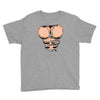 ripped muscles, six pack, Youth Tee