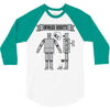 onward robots! &ndash; by chris ware 3/4 Sleeve Shirt