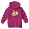 spongebob squarepants and patrick christmas Youth Hoodie