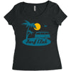 surf club Women's Triblend Scoop T-shirt