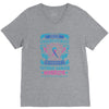 Never Underestimate the Strength of a Thyroid Cancer Warrior V-Neck Tee