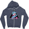 satan rulz (2) Zipper Hoodie