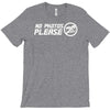 no photos please camera T-Shirt