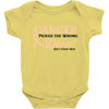 Cancer Picked The Wrong Diva Baby Bodysuit