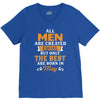 All Men Are Created Equal But Only The Best Are Born In May V-Neck Tee
