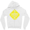 warning may...talking about fishing Zipper Hoodie