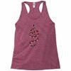 snake red black Racerback Tank
