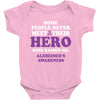 alzheimers awareness Baby Onesie