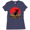 summer time Ladies Fitted T-Shirt