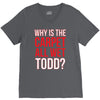 why is the carpet wet todd V-Neck Tee